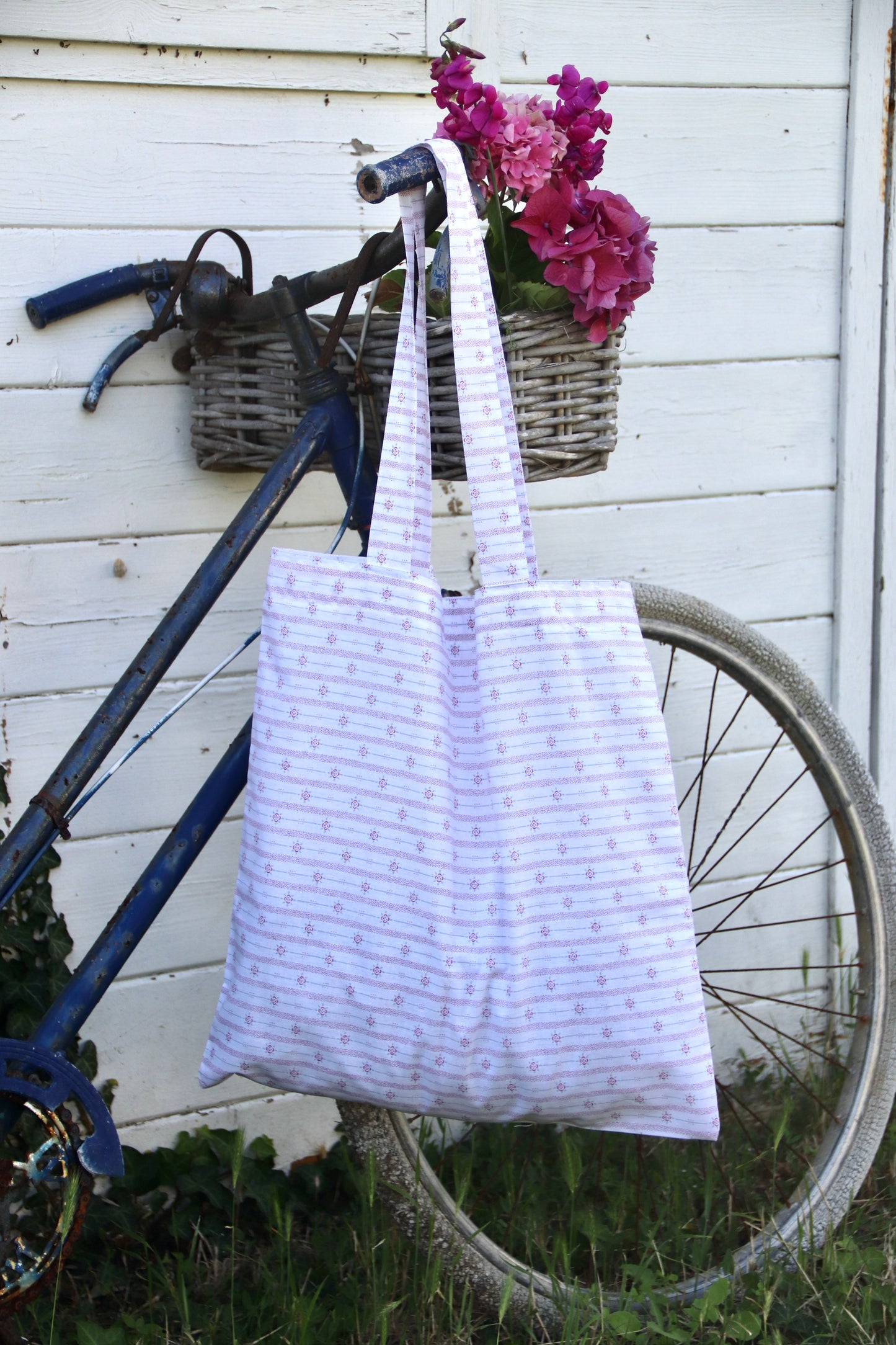 Tote bag petites roses